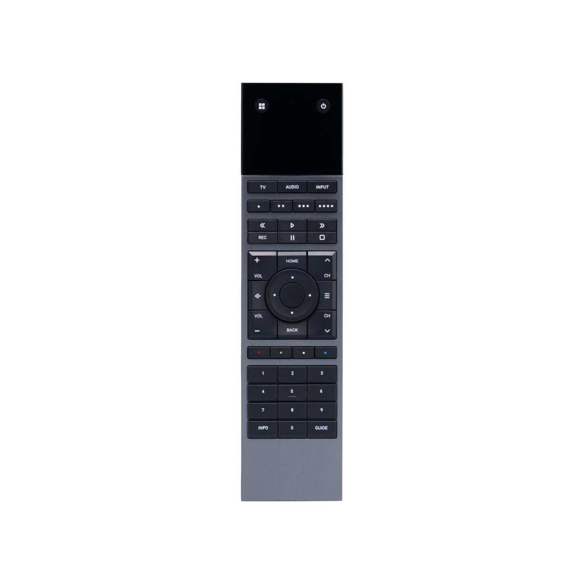 uControl Handheld Remote for MHUB & Zone Proc-Alum Carbonite