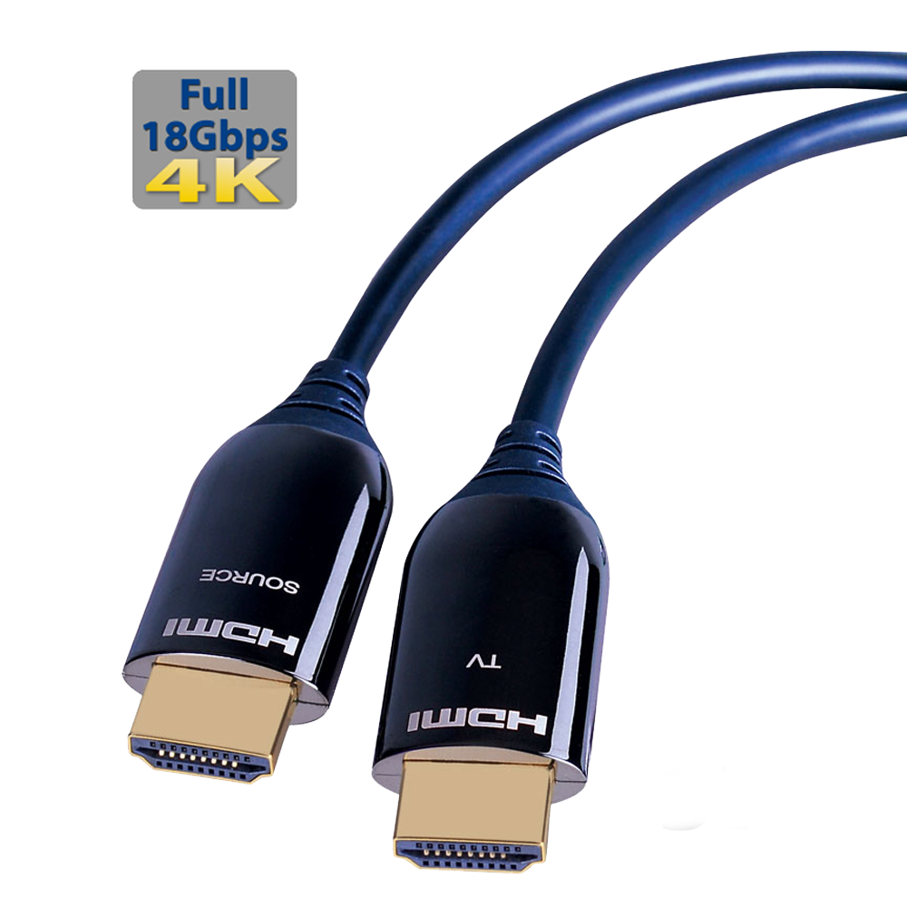 Active High Speed HDMI Optical Cables CL3 18Gbps- 200ft