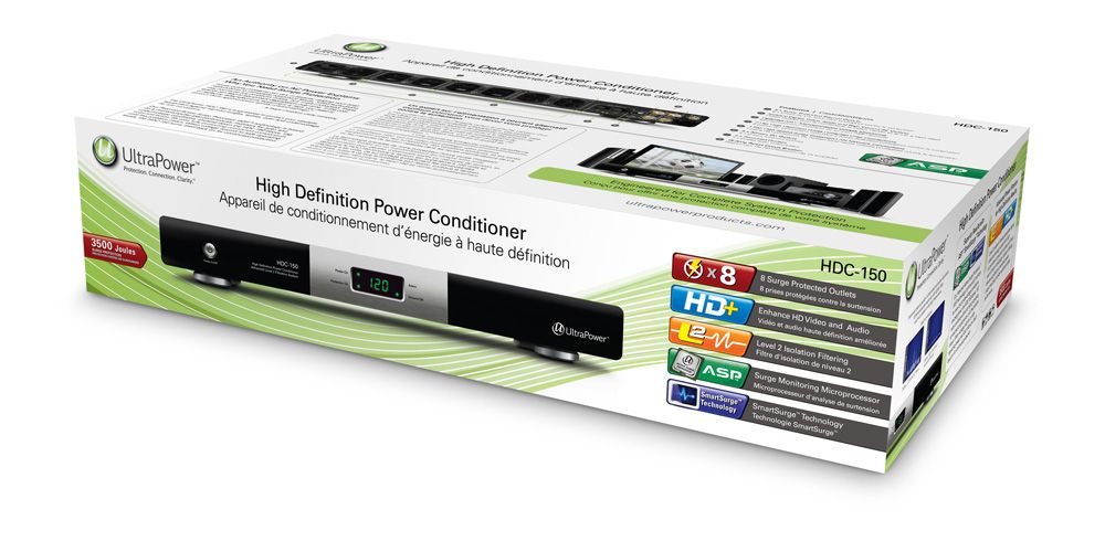 High Definition Power Conditioner (Rack Mount Optional)
