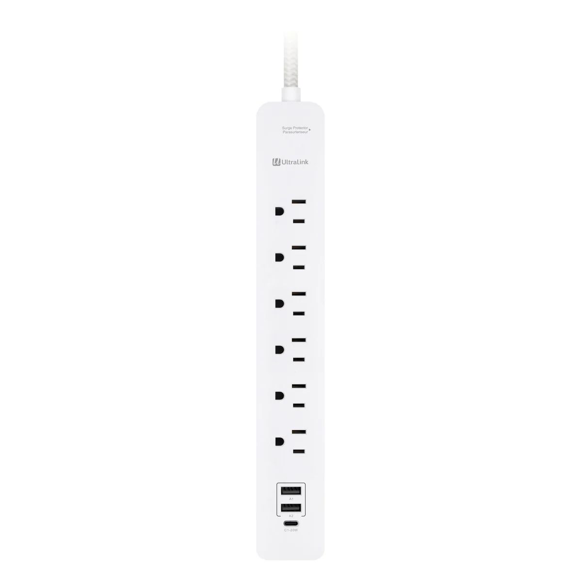Ultralink Performance Surge Protector 6 AC Outlet + 3 USB