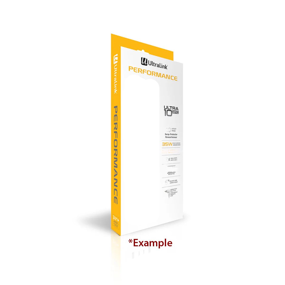 Ultralink Performance Surge Protector 8 AC Outlet + 4 USB