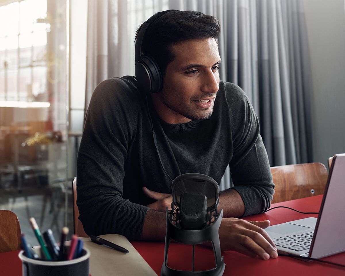 Desktop USB Condenser Microphone
