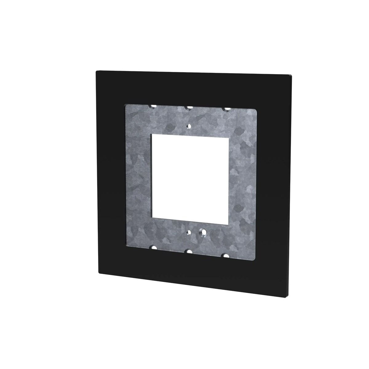 Adapter Coverplate to fit UC-SWITCHPRO over a J-Box, Black