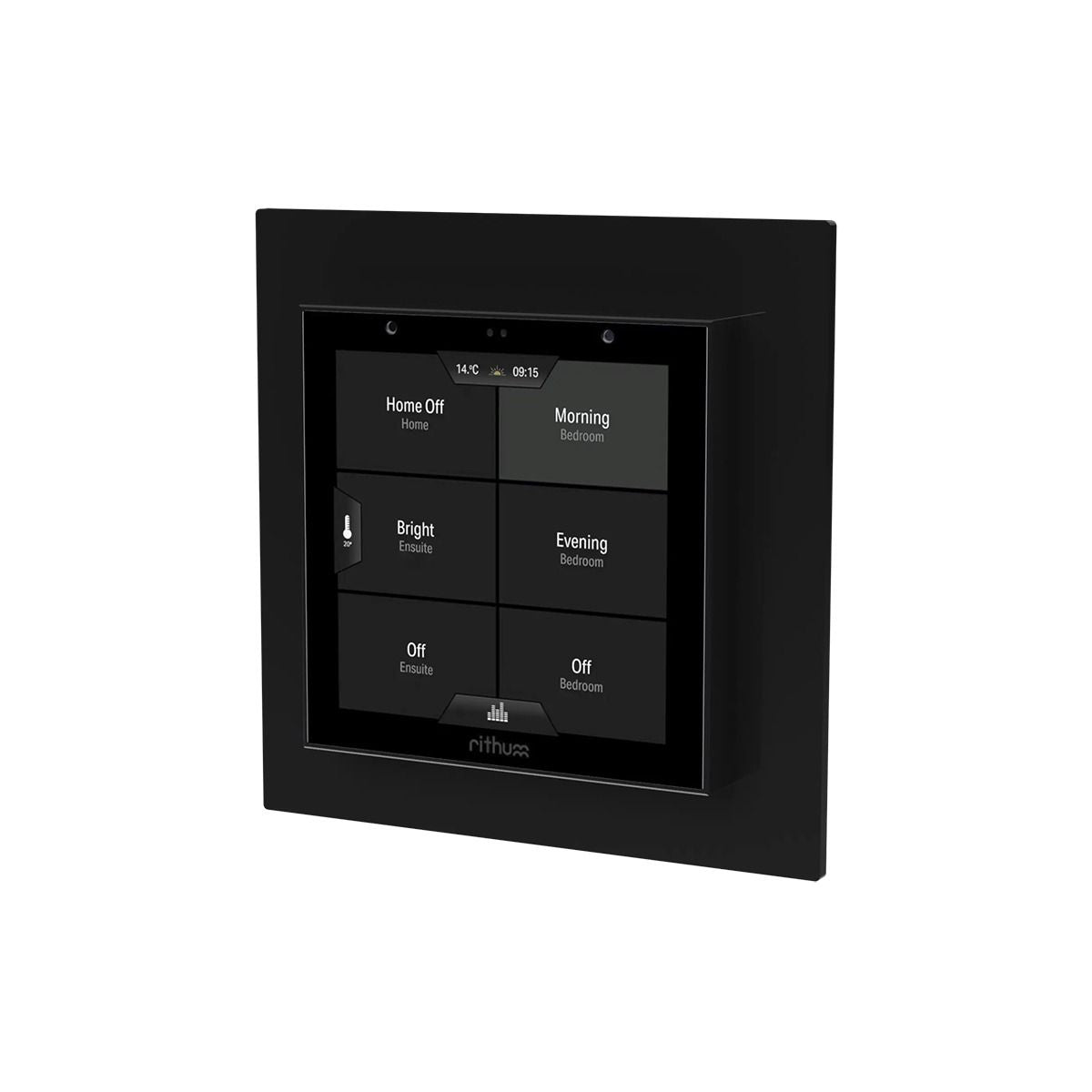 Adapter Coverplate to fit UC-SWITCHPRO over a J-Box, Black