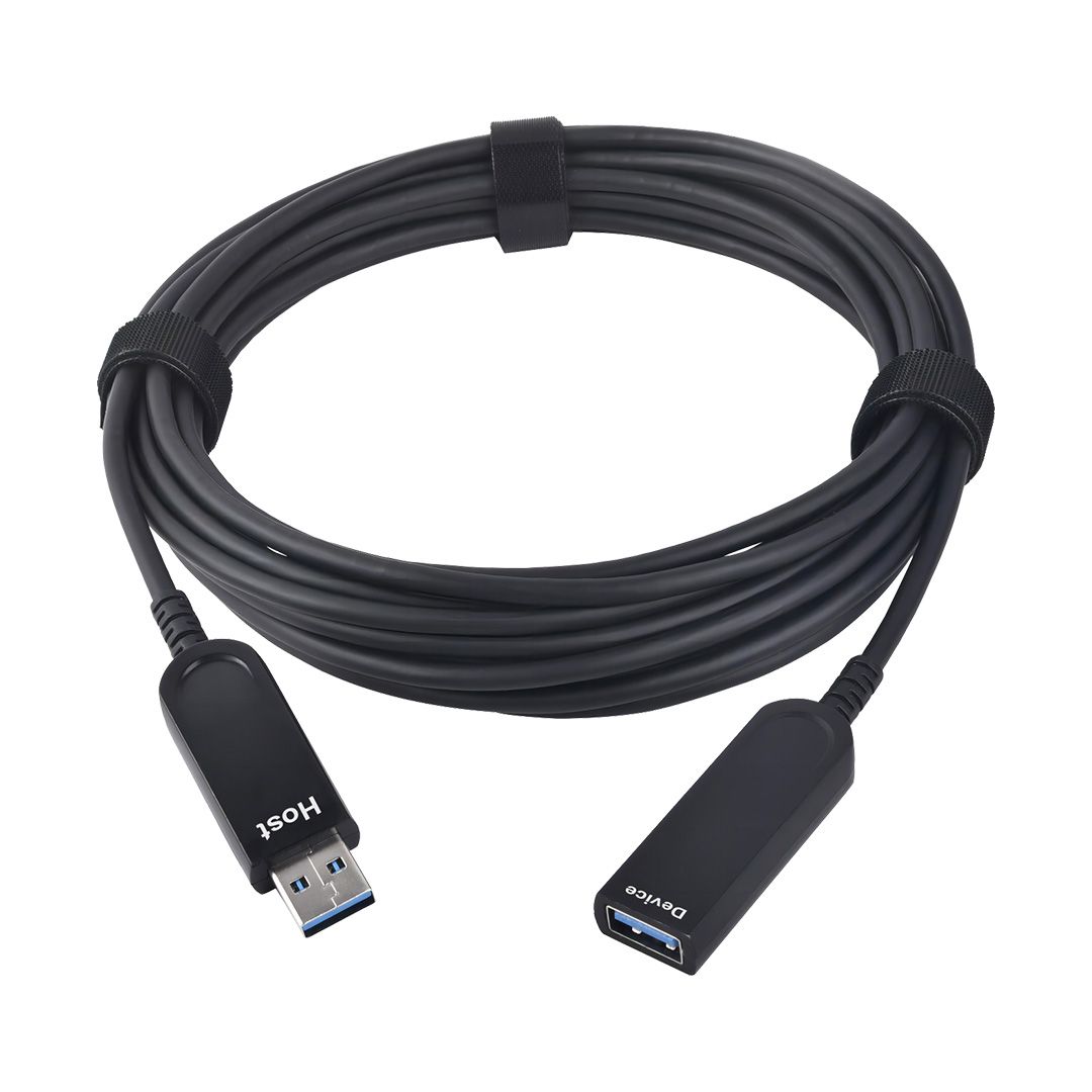USB 3.2 Type A Male to Female Active Optical Cable 66ft.