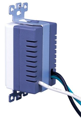 Dual USB In-Wall Charger with AC- White