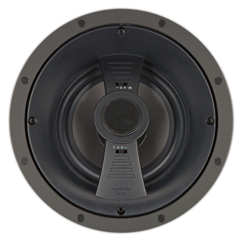 LCR Angled In-Ceiling 8 in Poly-Trimless, EA