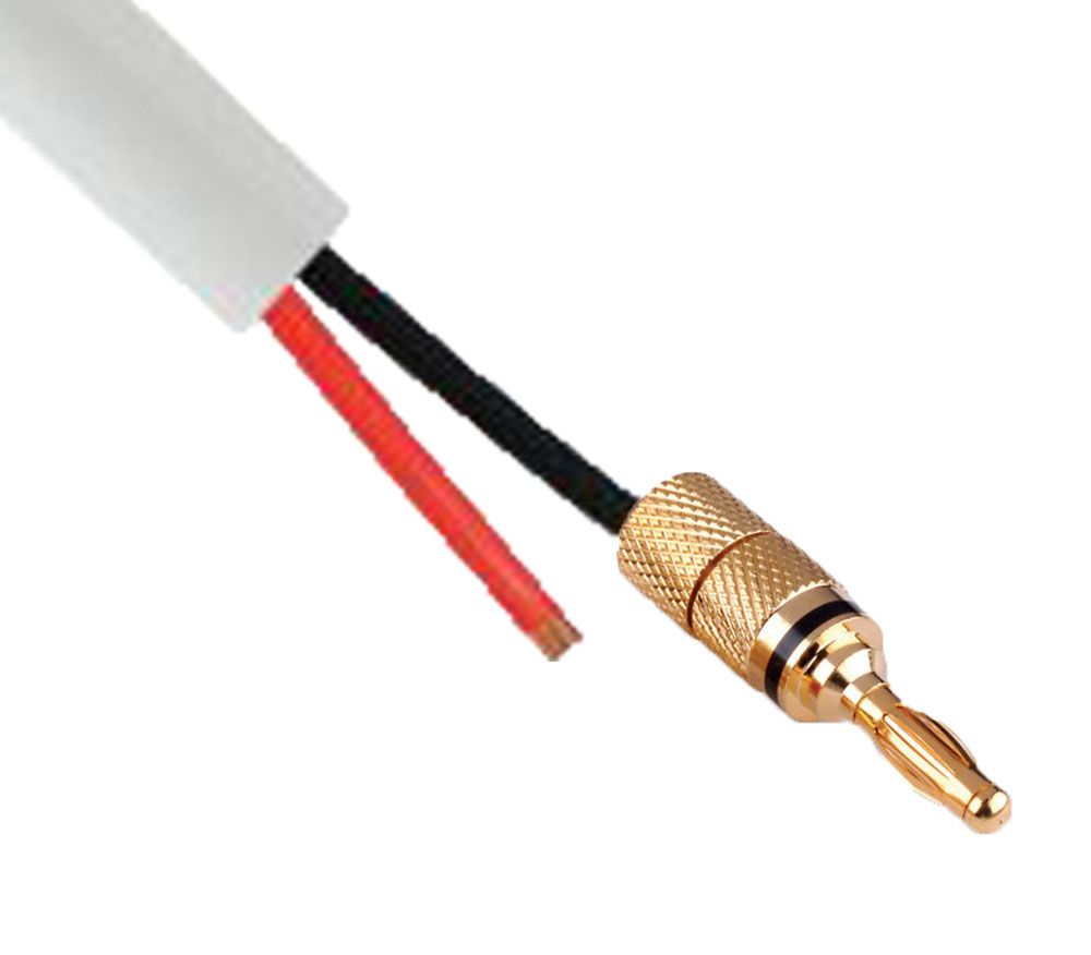 Gold Plated Banana Plugs- Black