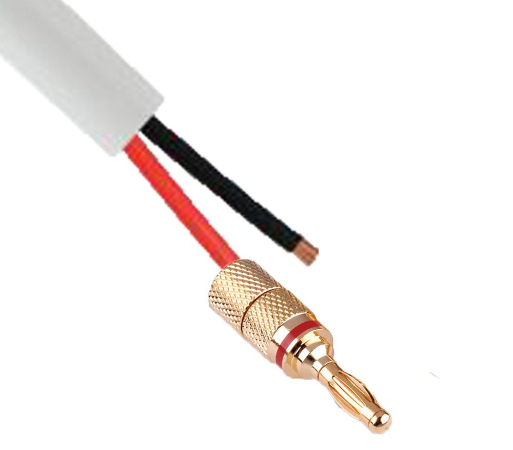 Gold Plated Banana Plugs- Red