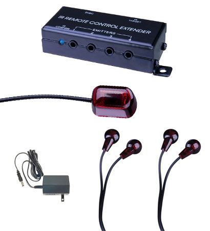 Compact 1  Zone 4 Source IR Kit
