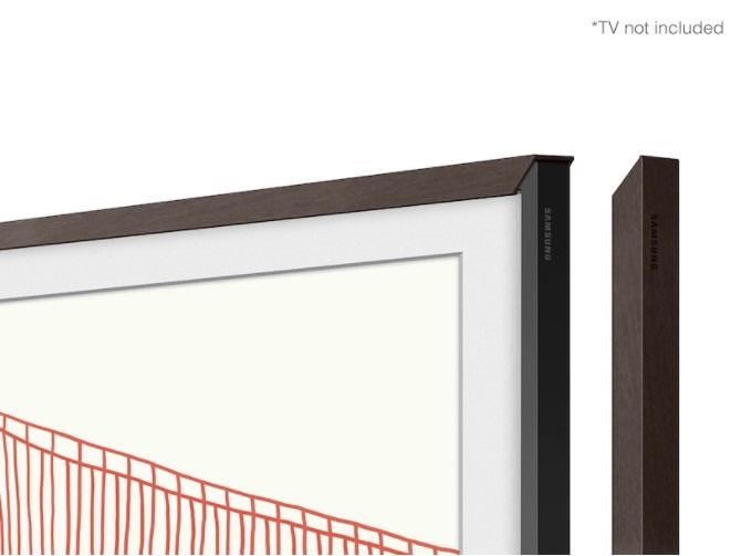 The Frame (Pro) Bezel Kit -85 inch (LS03A-F-HW) in Brown