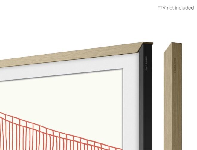55in Frame TV Teak Bezel Kit (LS03A-HW) - 2026