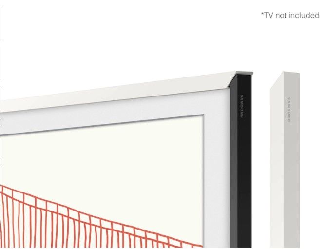 The Frame Bezel Kit -85 inch (LS03A-D)  in White