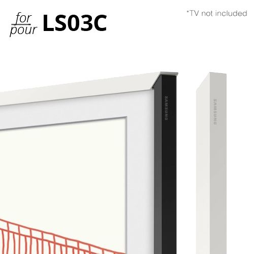The Frame Bezel Kit -32 inch (LS03C) in White