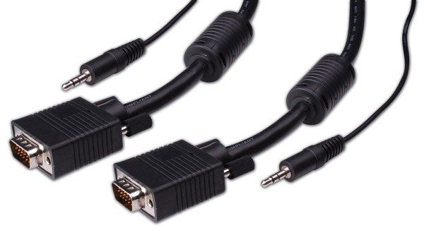 S-VGA with Audio Cable- Length: 75 ft.