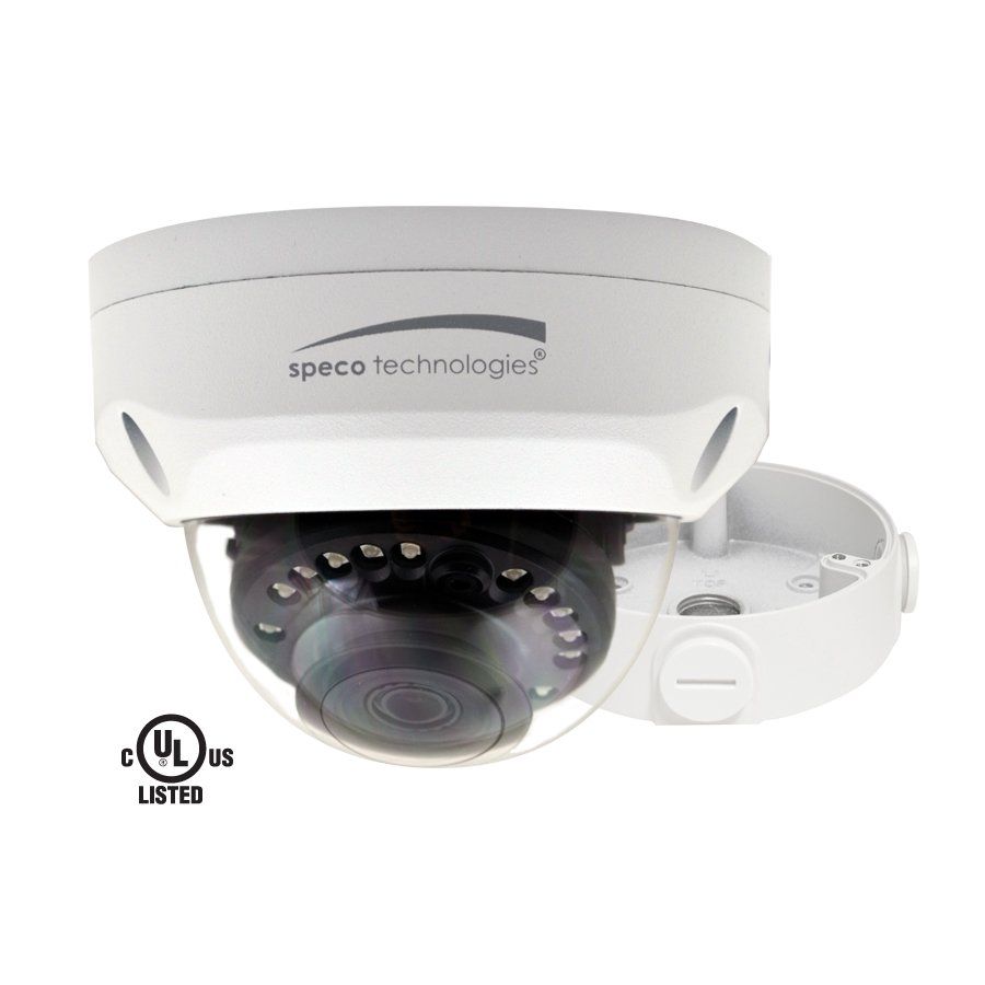 2MP Indoor-Outdoor HD Multiformat Dome 3.6mm lens Included J