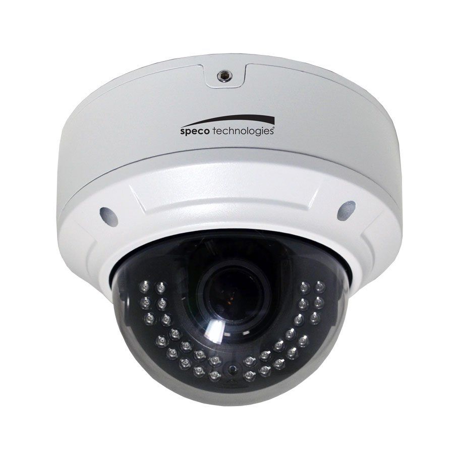 2MP 1080P Outdoor Dome TVI IR 2.8-12mm Lens White