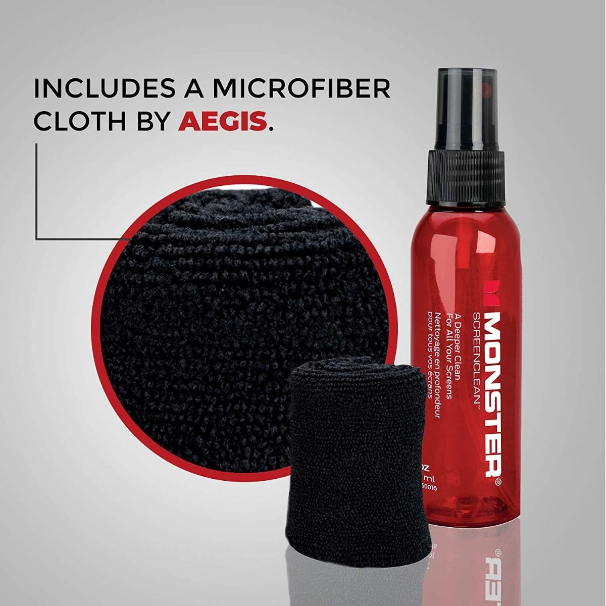 Monster Screen Clean 60ml Bottle