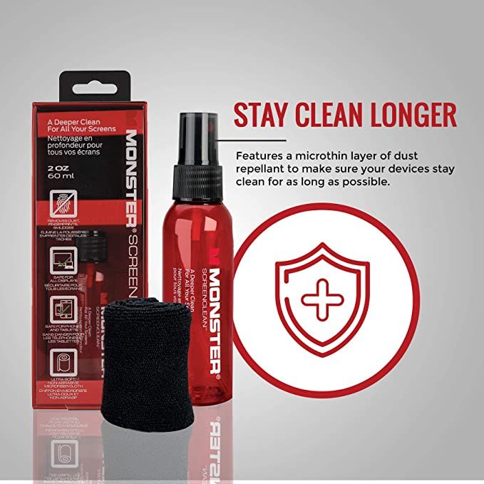 Monster Screen Clean 60ml Bottle