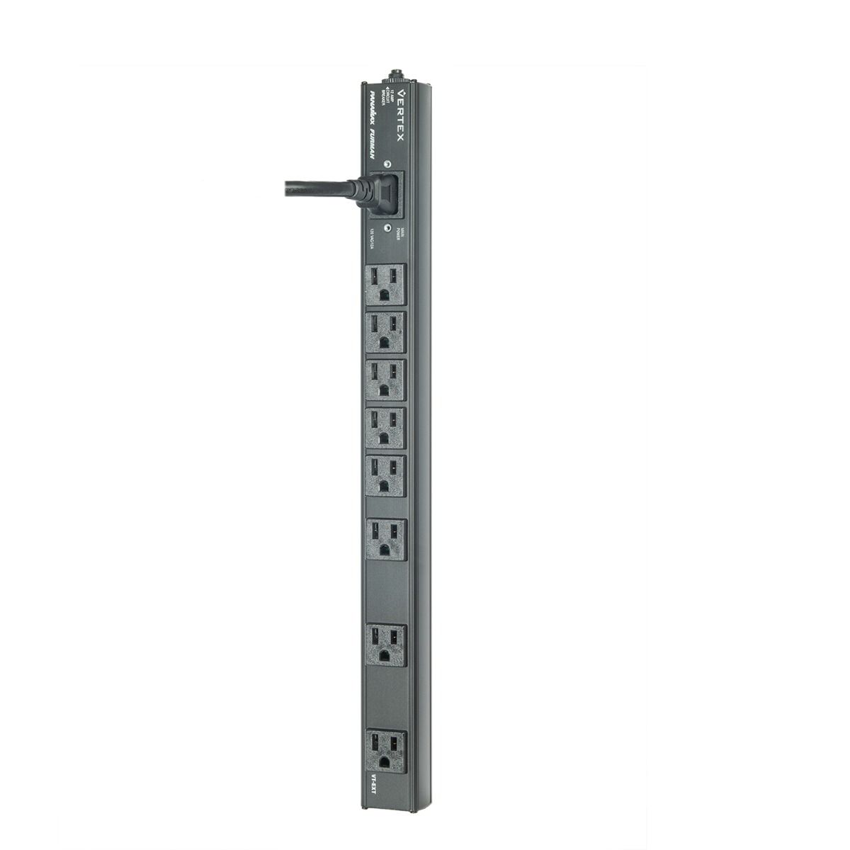 8 Outlet - 12A Power Distribution (No Surge Protection), Ver