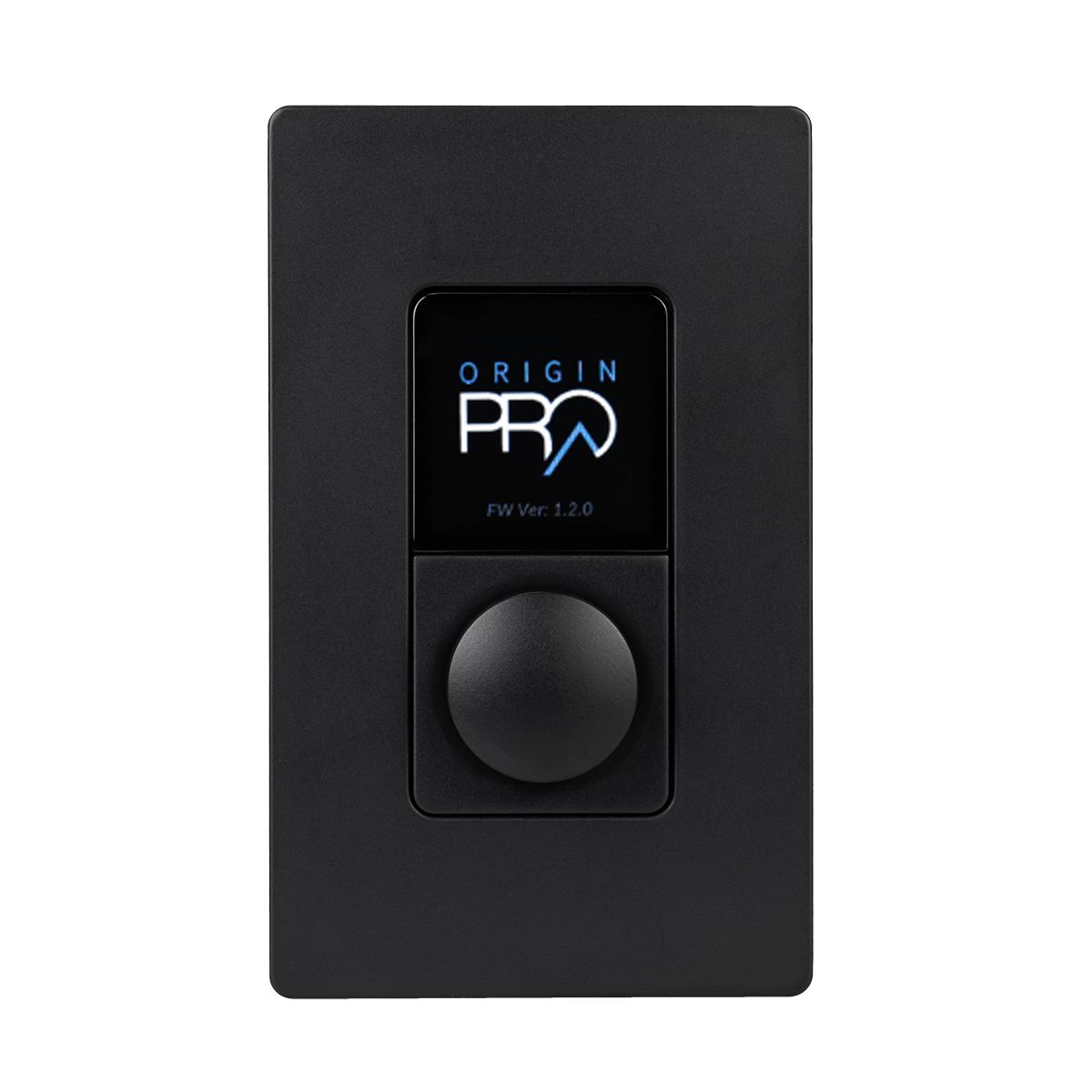 Single Gang Wall Controller for Origin Pro Amplifiers, Black