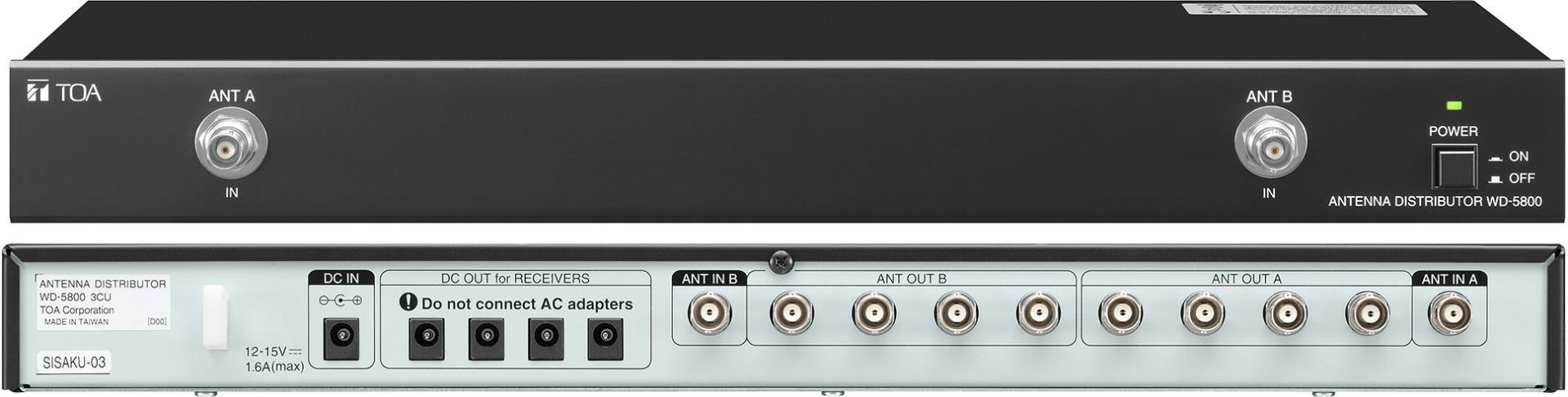 UHF Power antenna distributor for WT-5800 WT-5805 WT-4820 S5