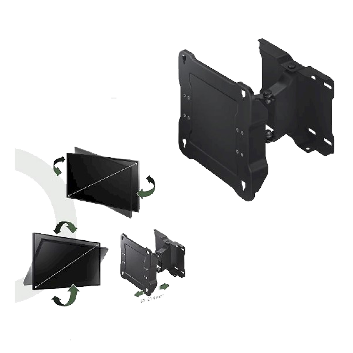 Outdoor TV Mount - Fits 55in Terrace TV