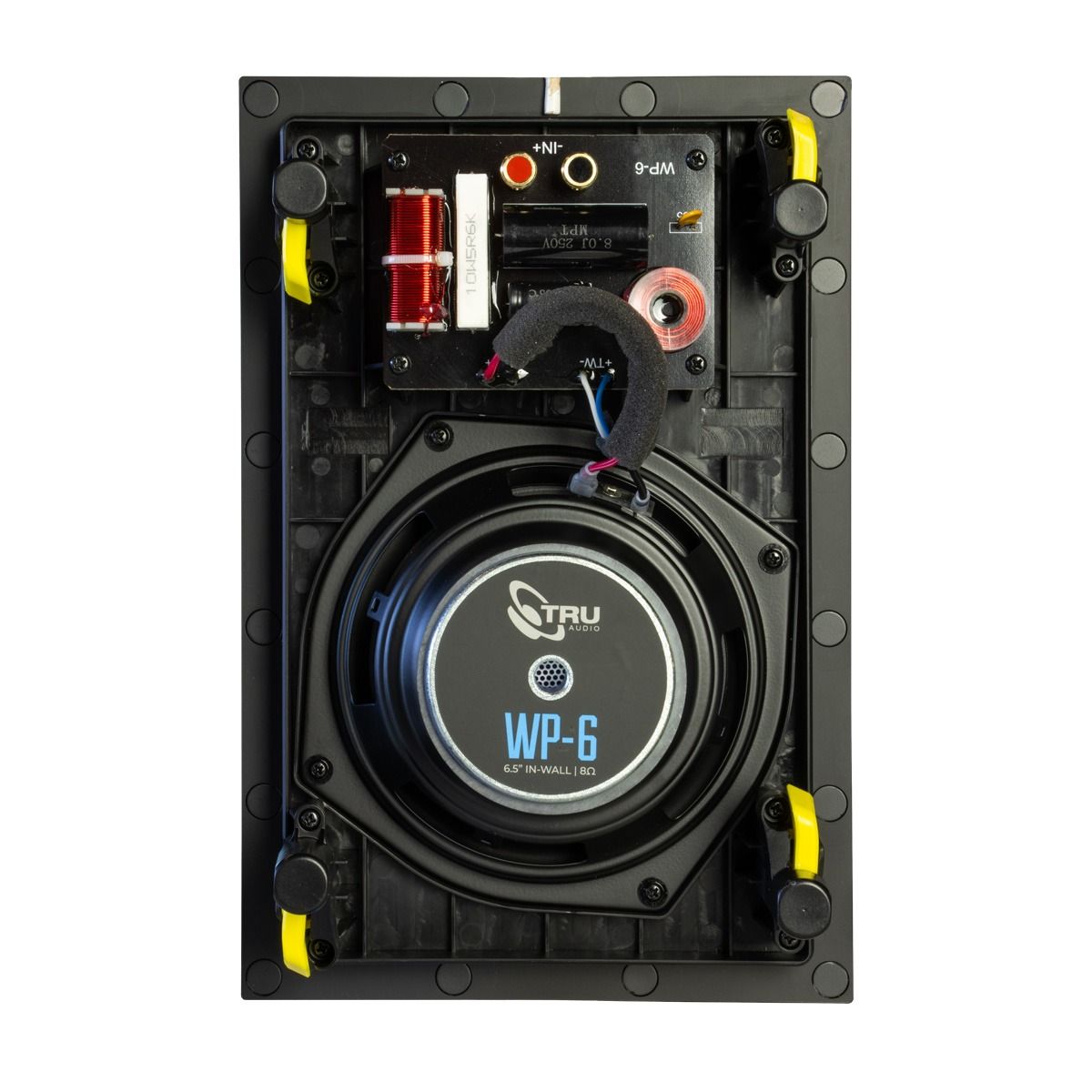 2-Way 6.5in In-Wall Ghost speaker, w-TruGrip 120w