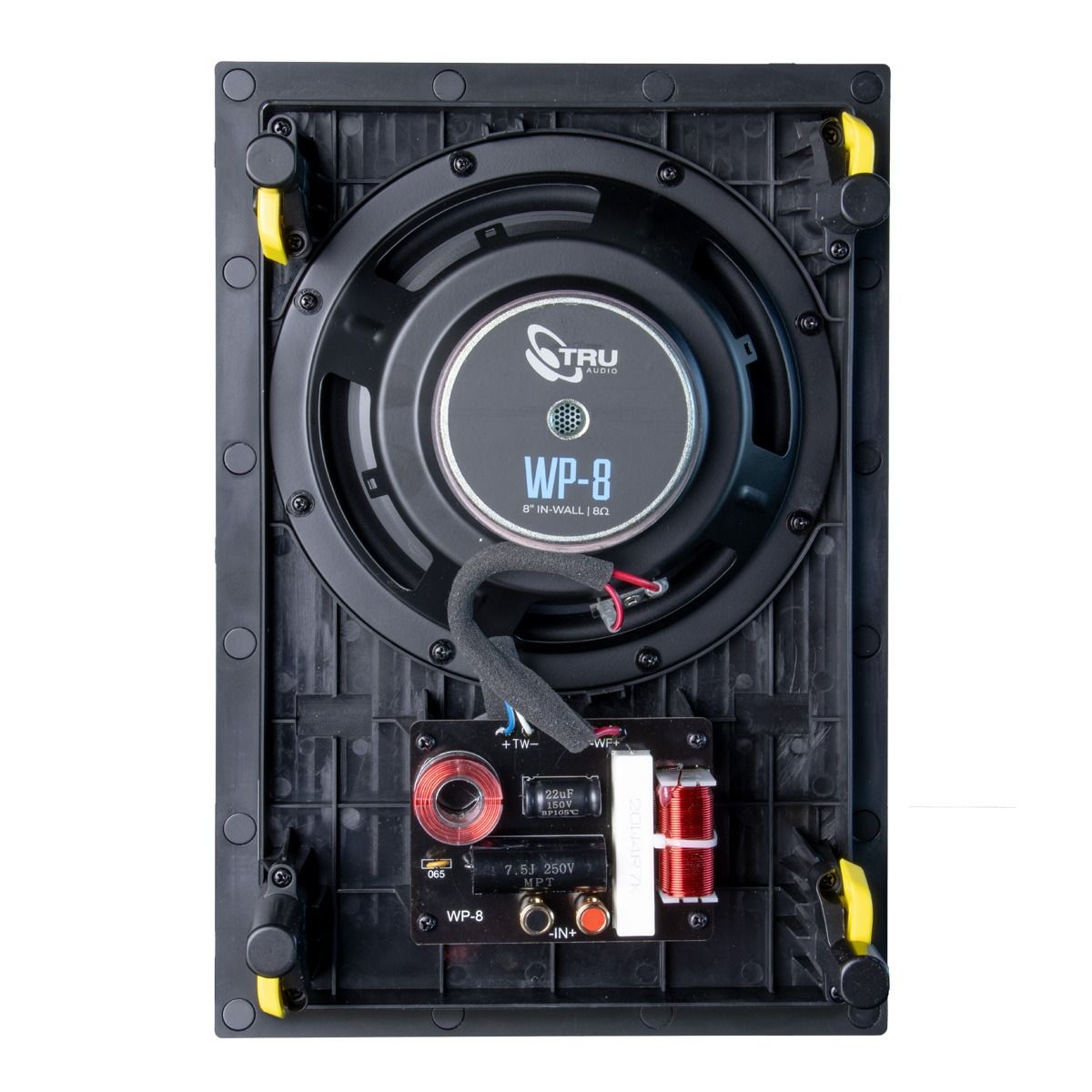 2-Way 8in In-Wall Ghost speaker, w-TruGrip 150w