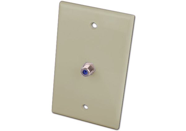 HD- 1 HGz Video Wall Plate- Light Almond
