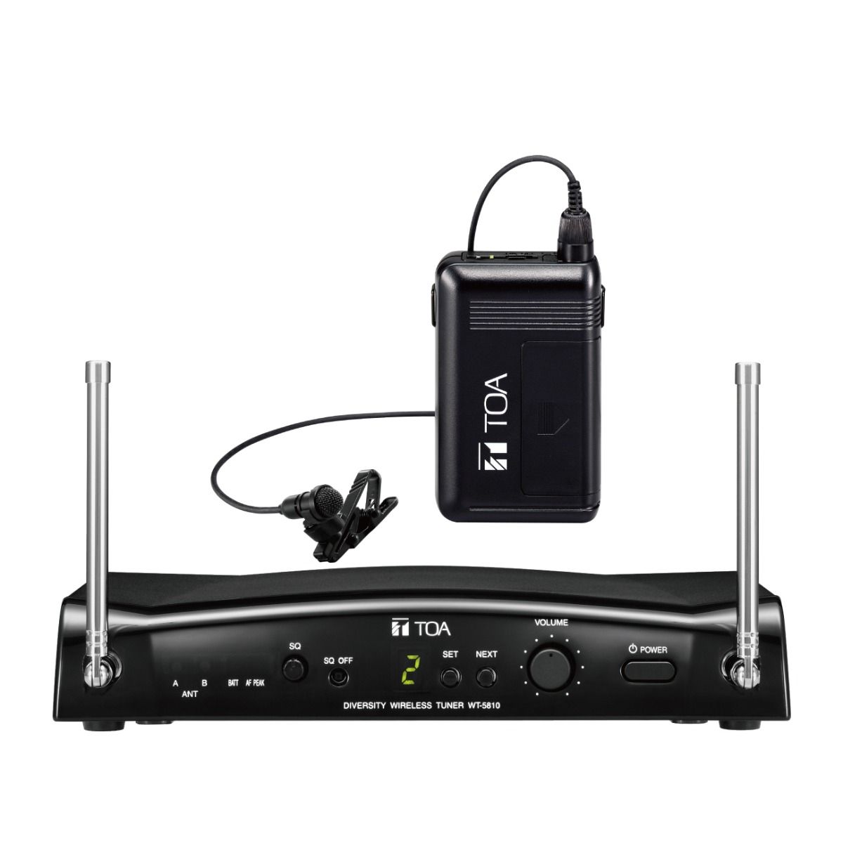 16 ch UHF Wireless Mic Sys w- WT-5810 & YP-M5310 Lav Mic