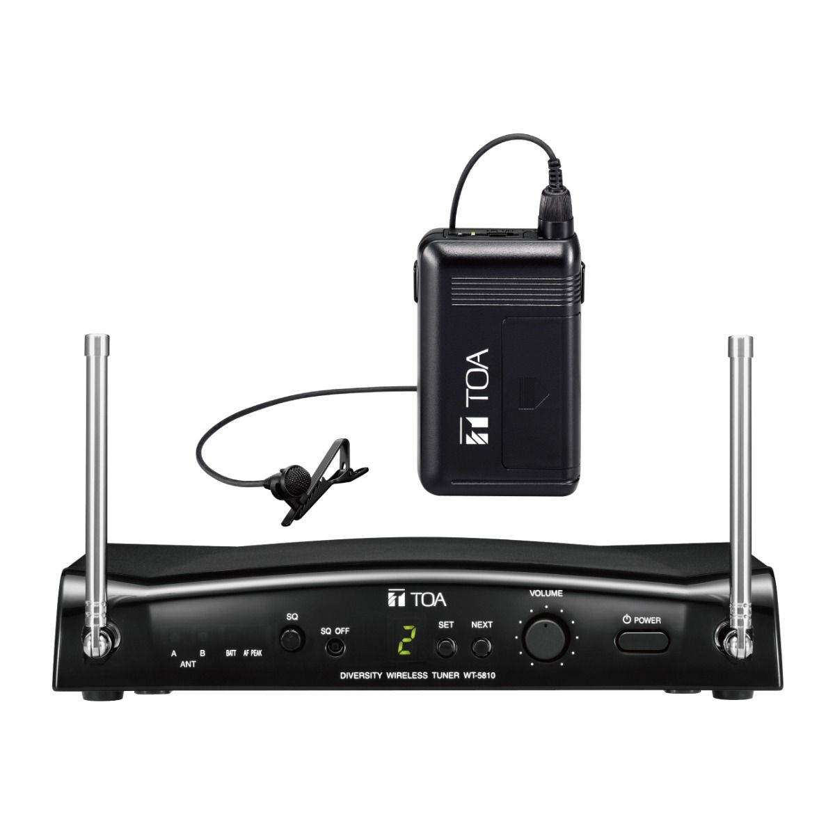 UHF Lavaliere kit unidirectional WM-5325 YP-M5300 and WT-581