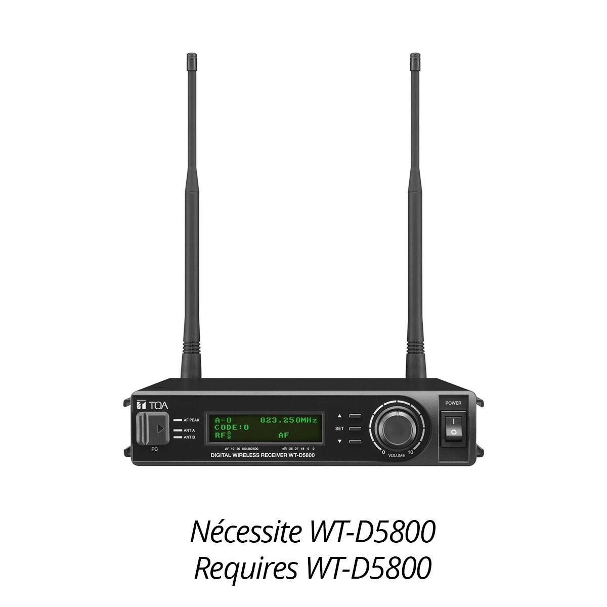 Digital Wireless Handheld Microphone (Req\'d WT-D5800)