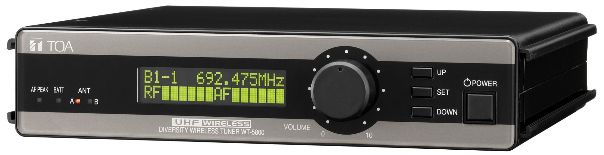 UHF Wireless Receiver- True Diversity 64 Ch M Band, 1U