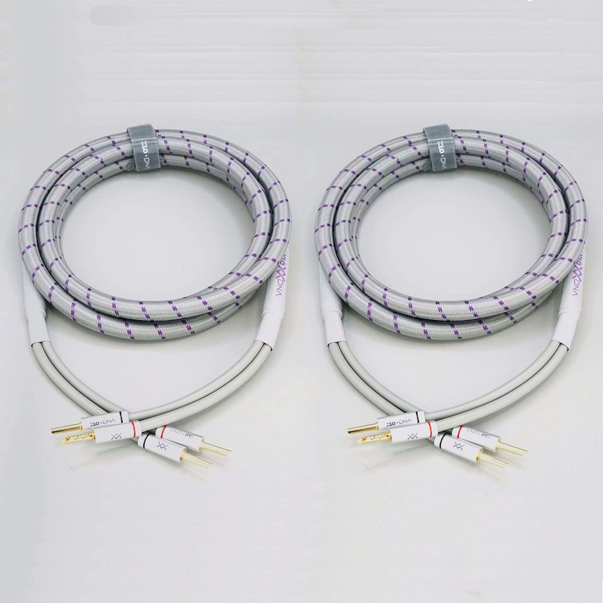 XLO DNA Speaker Wire w- Gold Bananas (Pair) 4.57m (15ft)