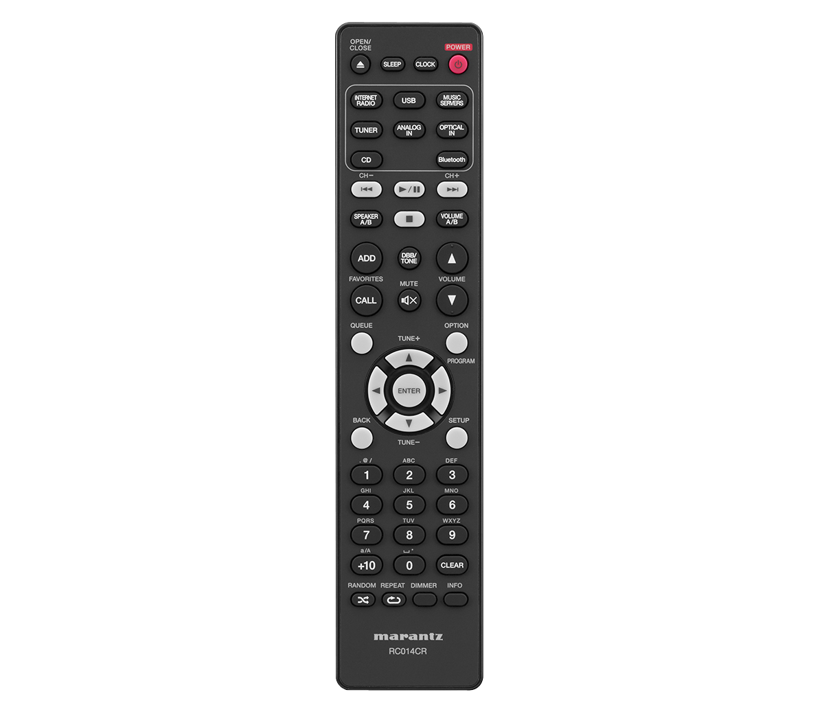Compact network CD receiver w Airplay 2, Bluetooth & HEOS