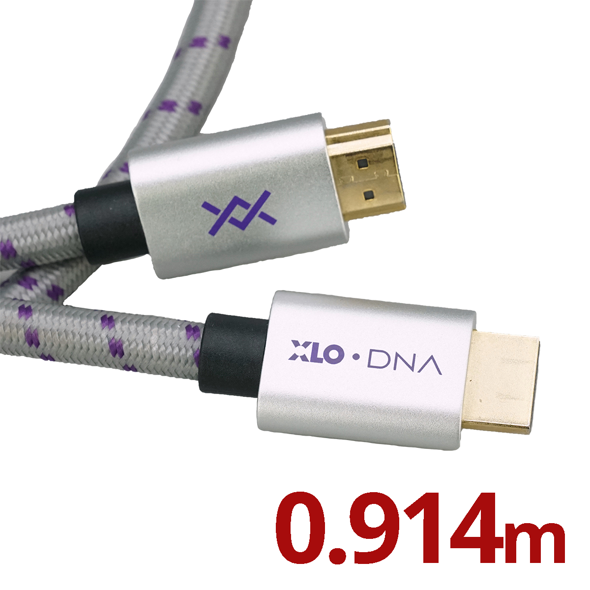 XLO DNA HDMI Cable 48Gbps 0.914m (3ft)
