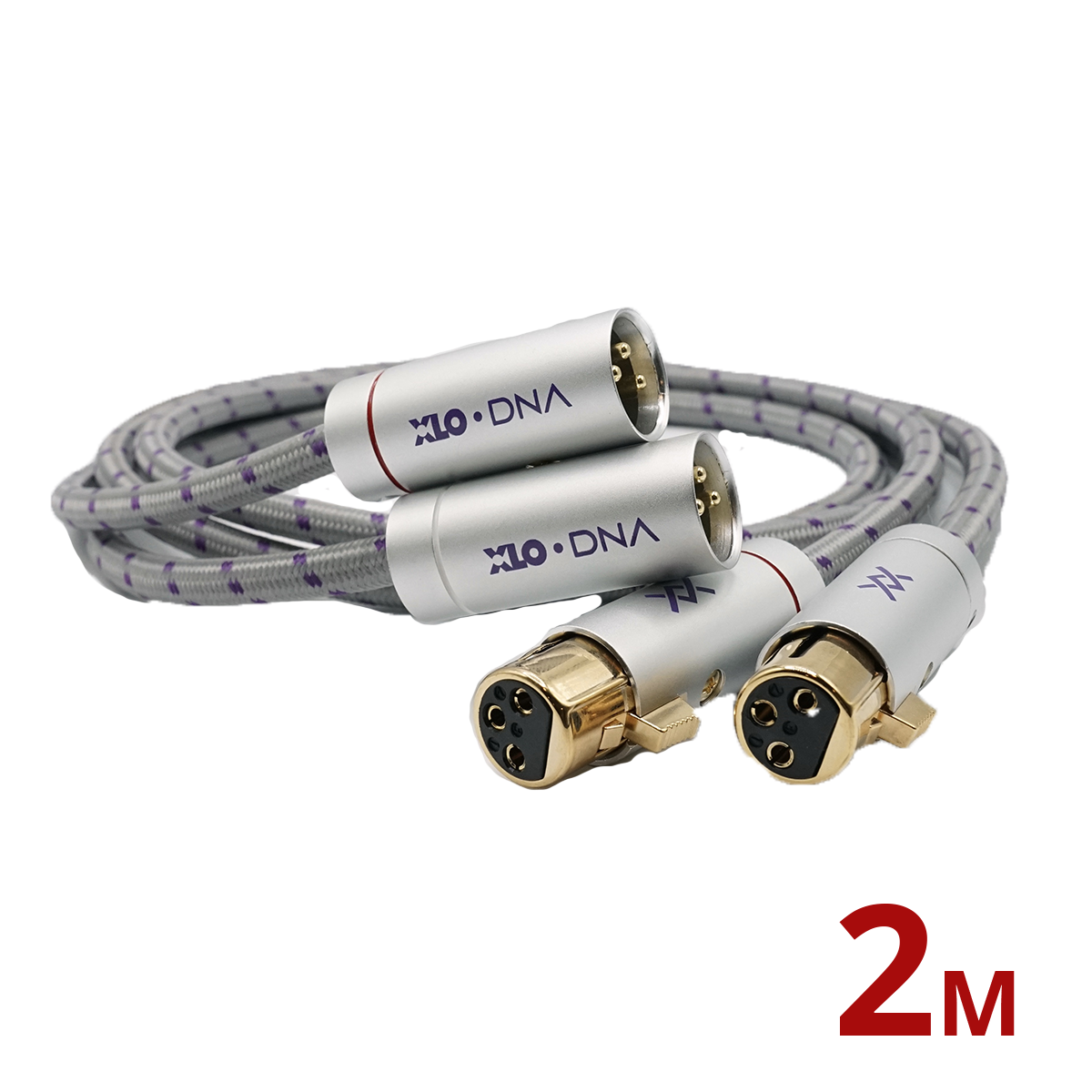 XLO DNA Balanced XLR Audio Cable (Stereo Pr)  2m (6.5ft)