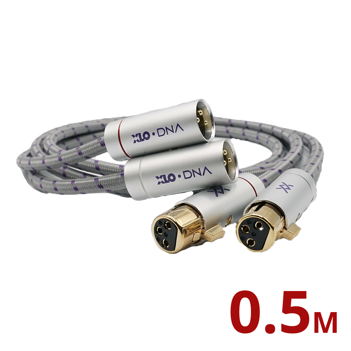 XLO DNA Balanced XLR Audio Cable (Stereo Pr) 0.5m (1.65ft)