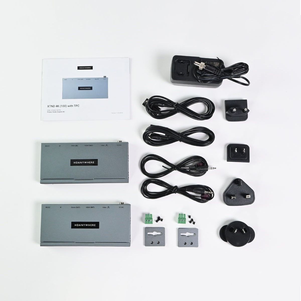 XTND 4K HDMI Extender to 100m w- HDMI Mirror output