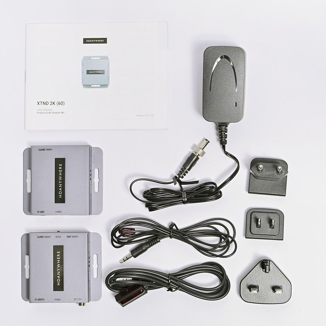 XTND 1080P HDMI Extender to 60m w- HDMI Mirror output