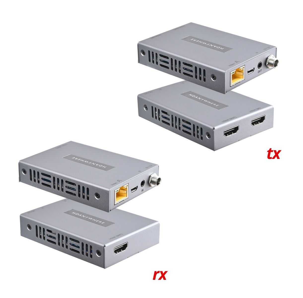 XTND 4K HDMI Extender to 40m w- HDMI Mirror output