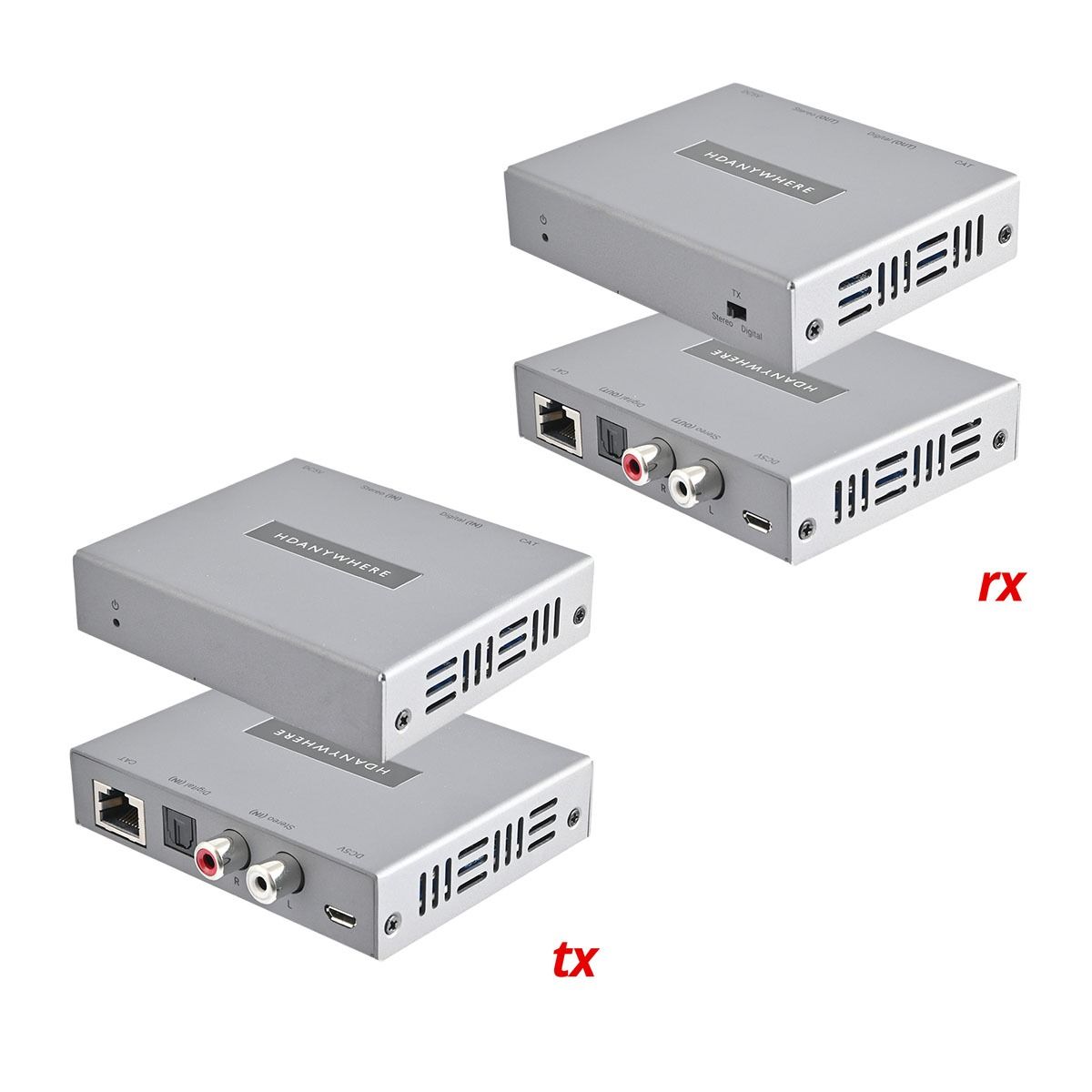 XTND Digital & Analog Audio Extender over UTP to 300m w-DAC