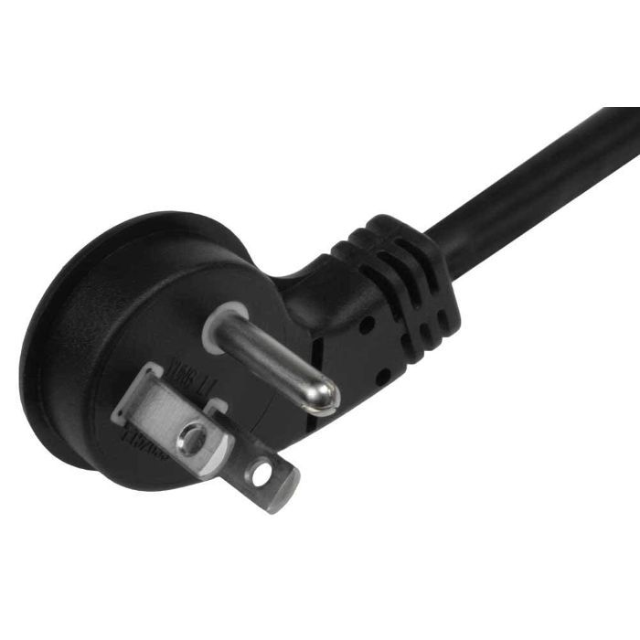 Optional 6ft, 5-15P line cord with right angle offset for J6