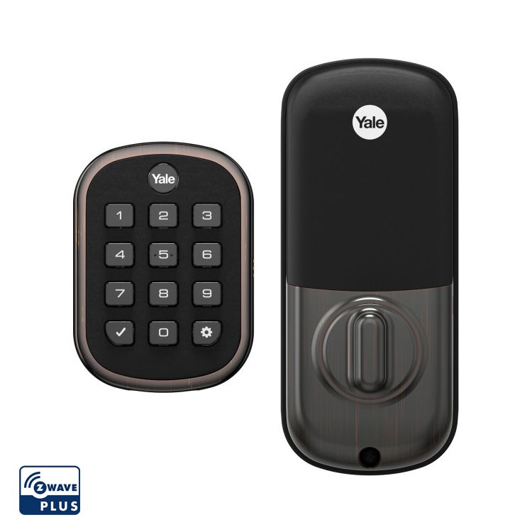 ProSL - Keypad Keyless Deadbolt w- Z-Wave, Oil Rubbed Bronze
