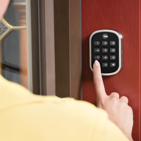 ProSL - Keypad Keyless Deadbolt w- Z-Wave, Satin Nickel