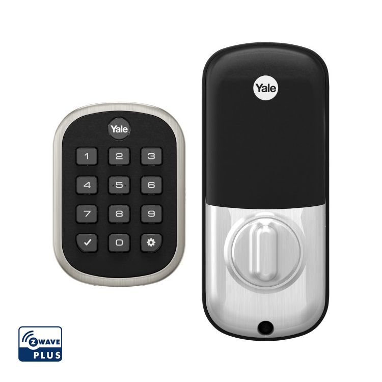 ProSL - Keypad Keyless Deadbolt w- Z-Wave, Satin Nickel