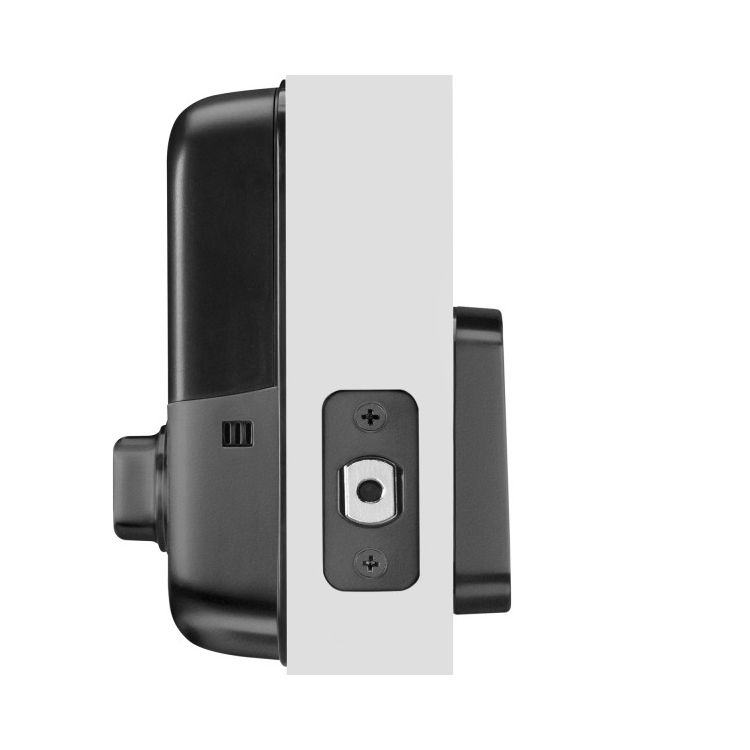 ProSL - Keypad Keyless Deadbolt w- Z-Wave, Black Suede