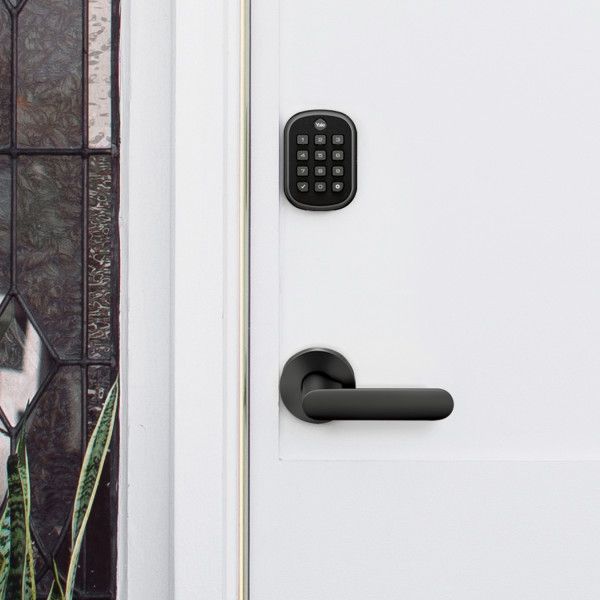ProSL - Keypad Keyless Deadbolt w- Z-Wave, Black Suede
