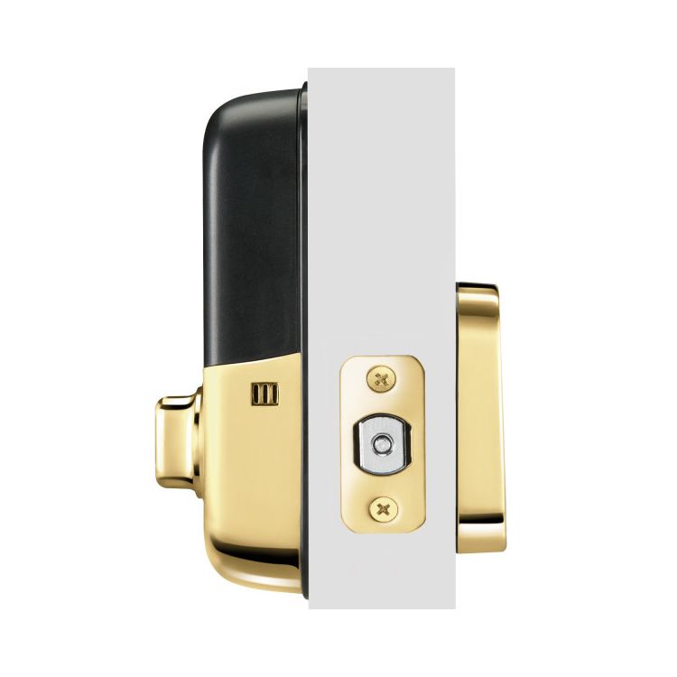ProSL - Keypad Keyless Deadbolt w- Z-Wave, Polished Brass